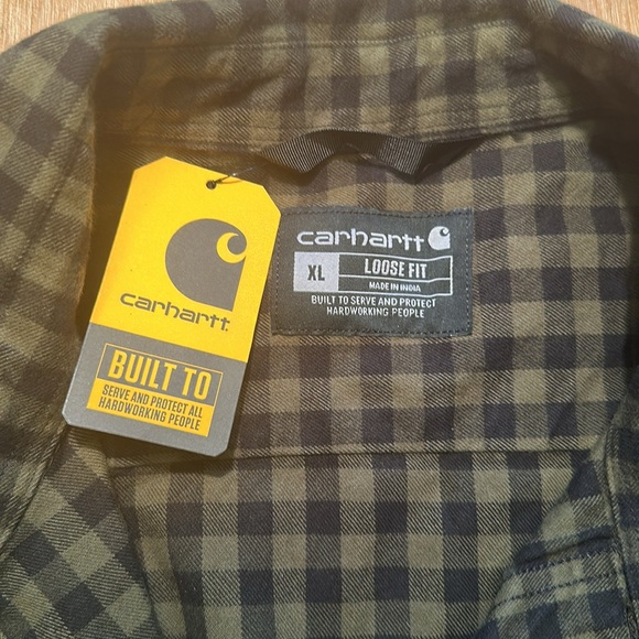 NWT Carhartt Flannel - Picture 3 of 4